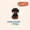 Small breed weekly plans (200gm packs)