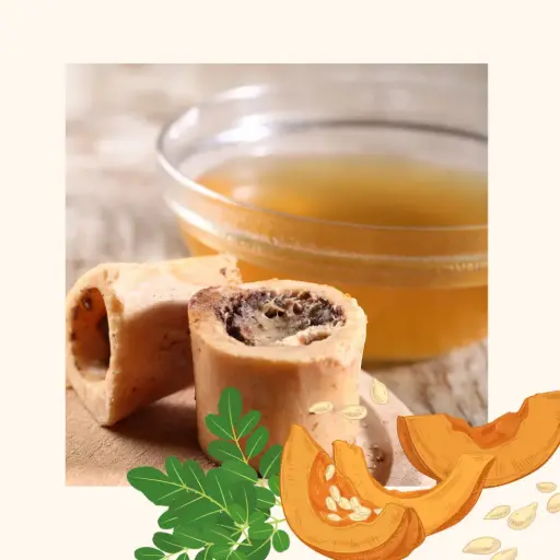 Mutton Bone Broth with Moringa & Pumpkin (200 ml)